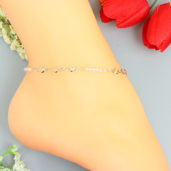 Handmade Anklet – A Stylish Choice for Women, Thoughtful Gift Idea, EVCH1796 - Picture 3 of 10